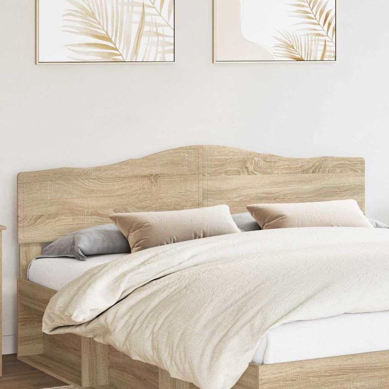 Casa si Gradina - Mobilier - Paturi si accesorii - Accesorii paturi - Tablie de pat cu LED, alb, 90x5x118/128 cm, piele ecologica - Infinity.ro