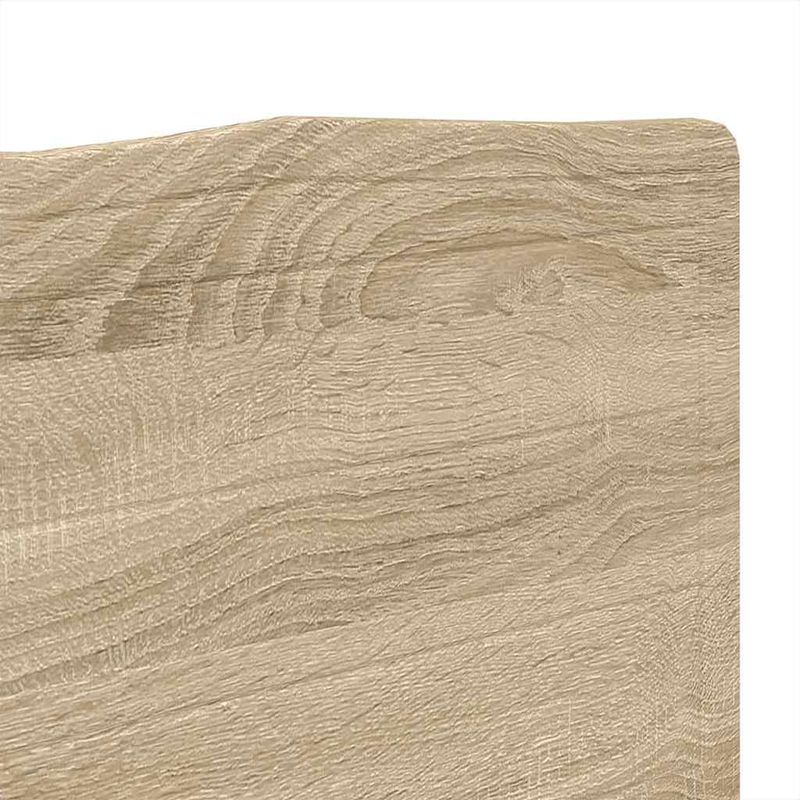 Casa si Gradina - Mobilier - Paturi si accesorii - Accesorii paturi - Tablie de pat cu LED, alb, 90x5x118/128 cm, piele ecologica - Infinity.ro