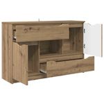 Casa si Gradina - Mobilier - Comode si corpuri - Comode - Bufet cu sertar Stejar Artizanal 100 x 30 x 65,6 Lemn compozit - Infinity.ro