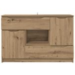 Casa si Gradina - Mobilier - Comode si corpuri - Comode - Bufet cu sertar Stejar Artizanal 100 x 30 x 65,6 Lemn compozit - Infinity.ro