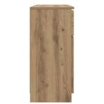 Casa si Gradina - Mobilier - Comode si corpuri - Comode - Bufet cu sertar Stejar Artizanal 100 x 30 x 65,6 Lemn compozit - Infinity.ro