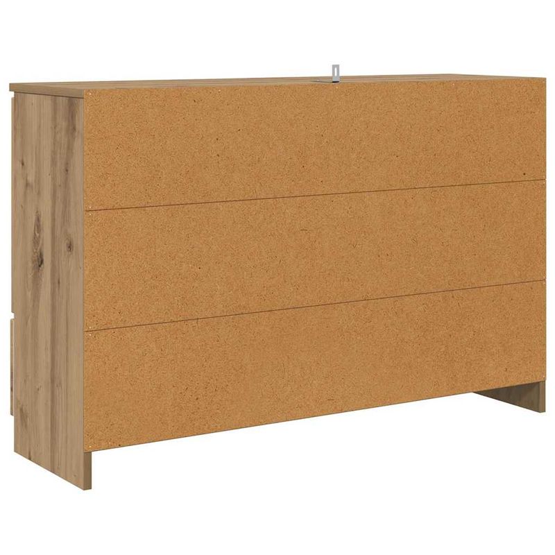 Casa si Gradina - Mobilier - Comode si corpuri - Comode - Bufet cu sertar Stejar Artizanal 100 x 30 x 65,6 Lemn compozit - Infinity.ro