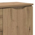 Casa si Gradina - Mobilier - Comode si corpuri - Comode - Bufet cu sertar Stejar Artizanal 100 x 30 x 65,6 Lemn compozit - Infinity.ro
