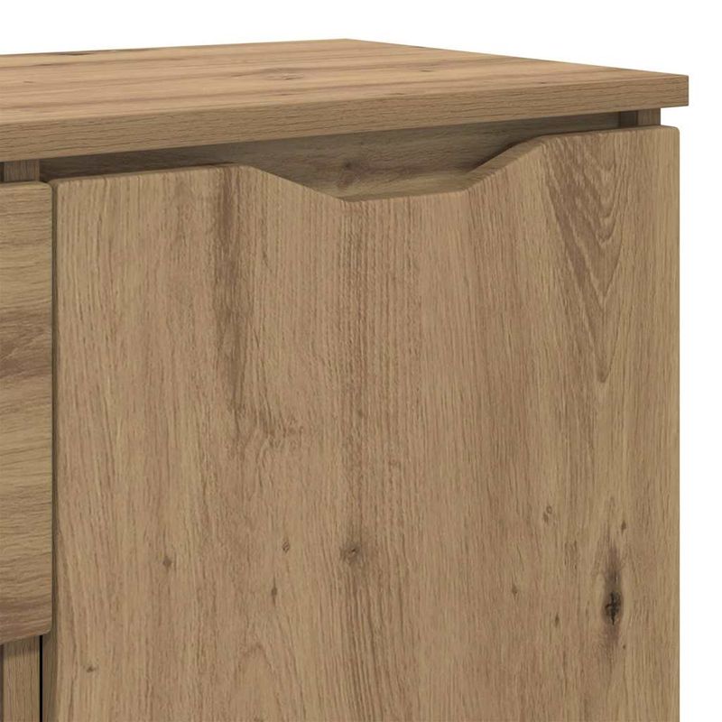Casa si Gradina - Mobilier - Comode si corpuri - Comode - Bufet cu sertar Stejar Artizanal 100 x 30 x 65,6 Lemn compozit - Infinity.ro