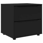 Casa si Gradina - Mobilier - Dulapuri si sifoniere - Dulapuri - Dulap de depozitare Negru 60 x 48 x 57 cm Lemn compozit - Infinity.ro