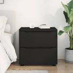 Casa si Gradina - Mobilier - Dulapuri si sifoniere - Dulapuri - Dulap de depozitare Negru 60 x 48 x 57 cm Lemn compozit - Infinity.ro