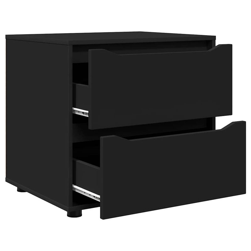 Casa si Gradina - Mobilier - Dulapuri si sifoniere - Dulapuri - Dulap de depozitare Negru 60 x 48 x 57 cm Lemn compozit - Infinity.ro