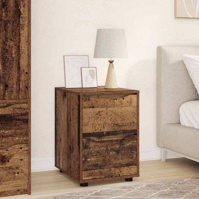 Casa si Gradina - Mobilier - Dulapuri si sifoniere - Dulapuri - Dulap de depozitare Lemn Vechi 40 x 48 x 57 cm Lemn compozit - Infinity.ro