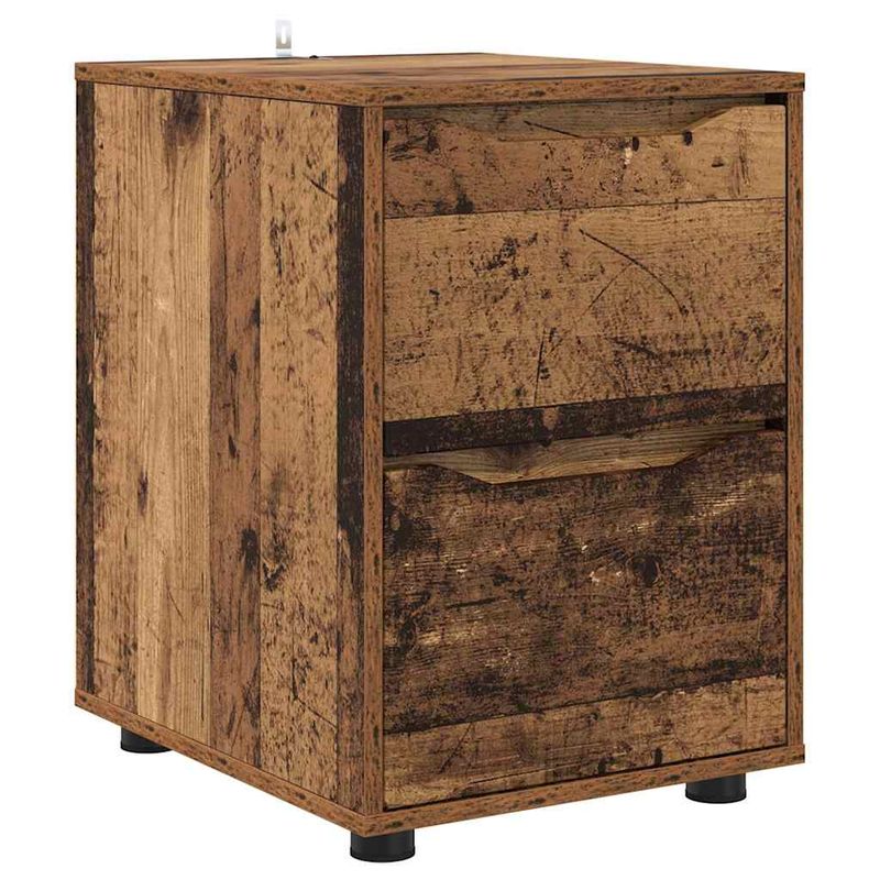 Casa si Gradina - Mobilier - Dulapuri si sifoniere - Dulapuri - Dulap de depozitare Lemn Vechi 40 x 48 x 57 cm Lemn compozit - Infinity.ro