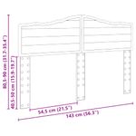 Casa si Gradina - Mobilier - Paturi si accesorii - Accesorii paturi - Tablie de pat cu aripioare, roz, 103x16x118/128 cm, catifea - Infinity.ro