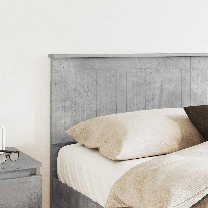 Casa si Gradina - Mobilier - Paturi si accesorii - Accesorii paturi - Tablie de pat cu nasturi gri deschis 140 cm catifea - Infinity.ro