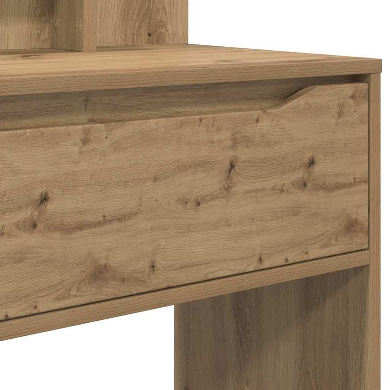 Casa si Gradina - Mobilier - Comode si corpuri - Masute de toaleta - Mese de toaleta pentru dormitor cu sertar Stejar Artizanal - Infinity.ro