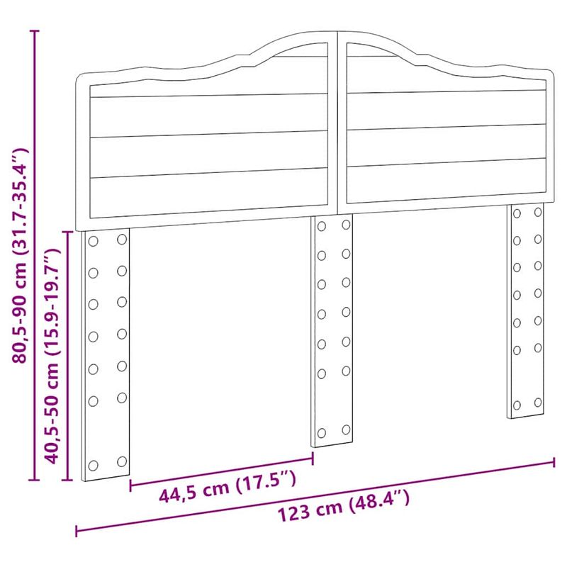 Casa si Gradina - Mobilier - Paturi si accesorii - Accesorii paturi - Tablie de pat 180 cm lemn masiv recuperat si fier - Infinity.ro