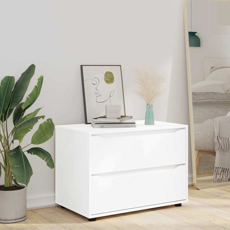 Casa si Gradina - Mobilier - Dulapuri si sifoniere - Dulapuri - Dulap de depozitare Alb 80 x 48 x 57 cm Lemn compozit - Infinity.ro