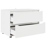 Casa si Gradina - Mobilier - Dulapuri si sifoniere - Dulapuri - Dulap de depozitare Alb 80 x 48 x 57 cm Lemn compozit - Infinity.ro