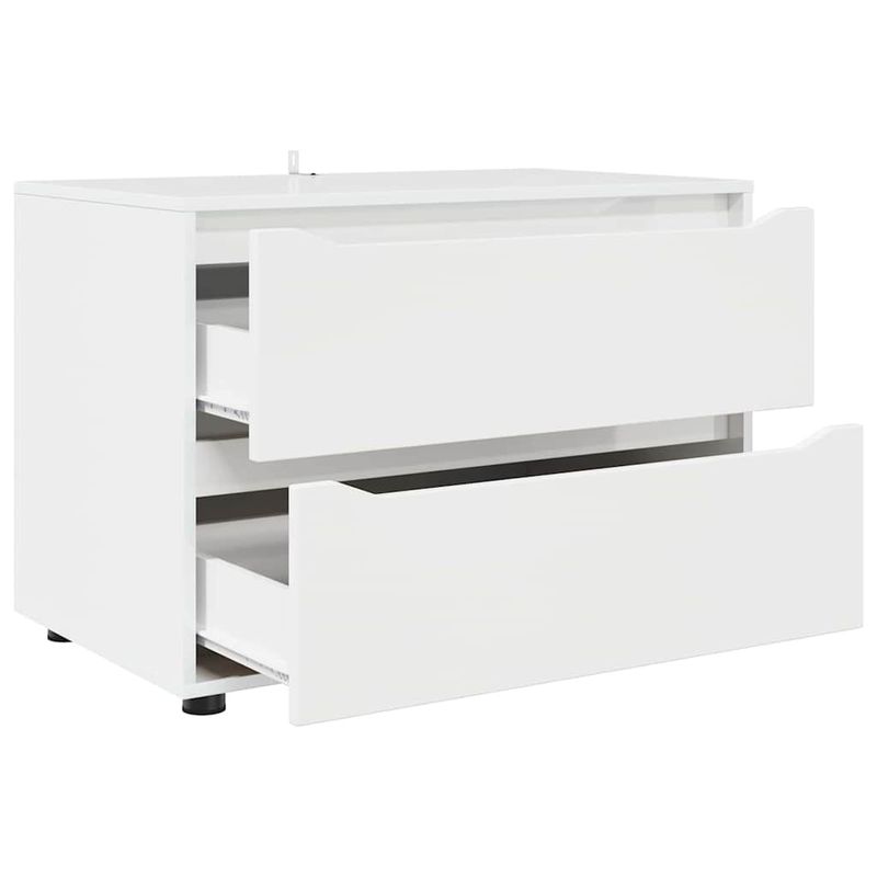 Casa si Gradina - Mobilier - Dulapuri si sifoniere - Dulapuri - Dulap de depozitare Alb 80 x 48 x 57 cm Lemn compozit - Infinity.ro