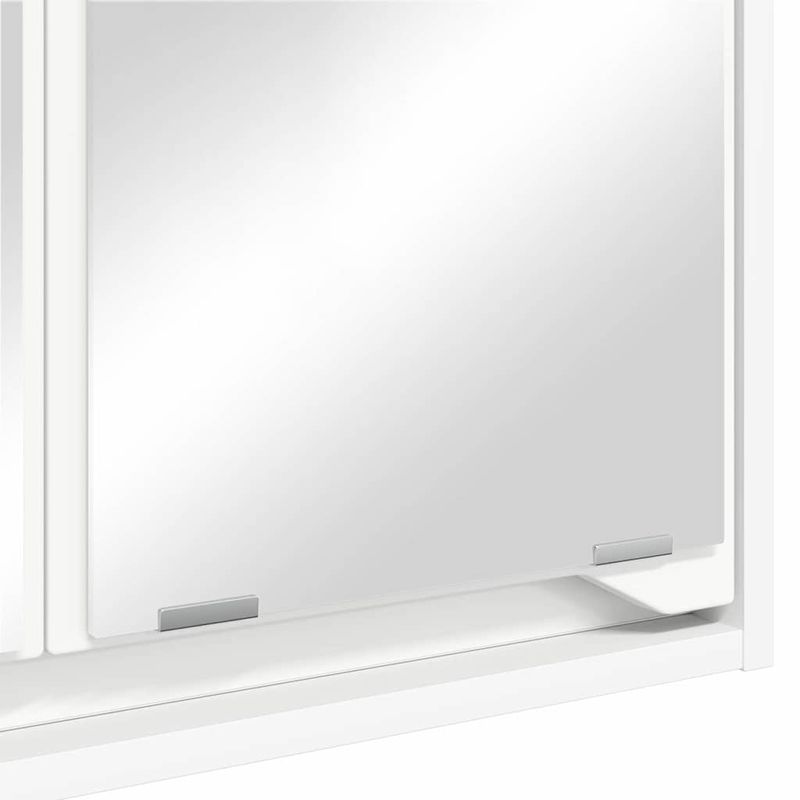 Casa si Gradina - Mobilier - Mobilier baie - Corpuri baie - Dulap cu oglinda pentru baie Alb 60 x 20 x 60 cm Lemn compozit - Infinity.ro