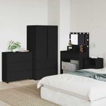 Casa si Gradina - Mobilier - Dulapuri si sifoniere - Dulapuri - Dulap de depozitare Negru 80 x 31 x 81 cm Lemn compozit - Infinity.ro