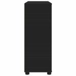 Casa si Gradina - Mobilier - Dulapuri si sifoniere - Dulapuri - Dulap de depozitare Negru 80 x 31 x 81 cm Lemn compozit - Infinity.ro