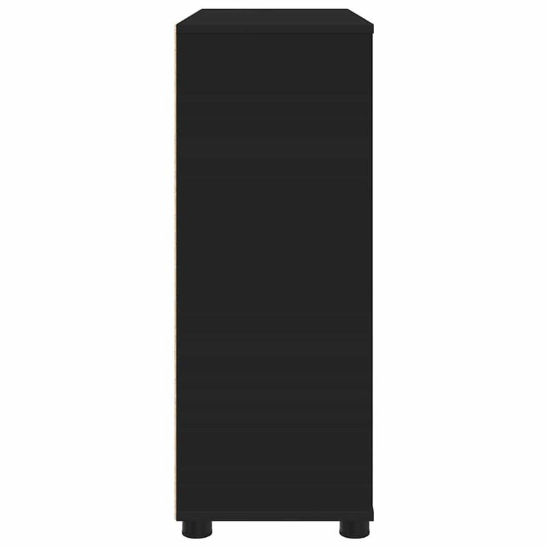 Casa si Gradina - Mobilier - Dulapuri si sifoniere - Dulapuri - Dulap de depozitare Negru 80 x 31 x 81 cm Lemn compozit - Infinity.ro