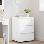 Casa si Gradina - Mobilier - Dulapuri si sifoniere - Dulapuri - Dulap de depozitare Alb lucios 60 x 48 x 81 cm Lemn compozit - Infinity.ro