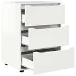 Casa si Gradina - Mobilier - Dulapuri si sifoniere - Dulapuri - Dulap de depozitare Alb lucios 60 x 48 x 81 cm Lemn compozit - Infinity.ro