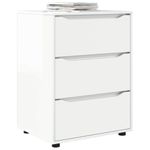 Casa si Gradina - Mobilier - Dulapuri si sifoniere - Dulapuri - Dulap de depozitare Alb lucios 60 x 48 x 81 cm Lemn compozit - Infinity.ro
