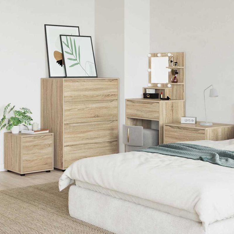 Casa si Gradina - Mobilier - Dulapuri si sifoniere - Dulapuri - Dulap de Baie Stejar Sonoma 40,5 x 40 x 44 cm Lemn compozit - Infinity.ro