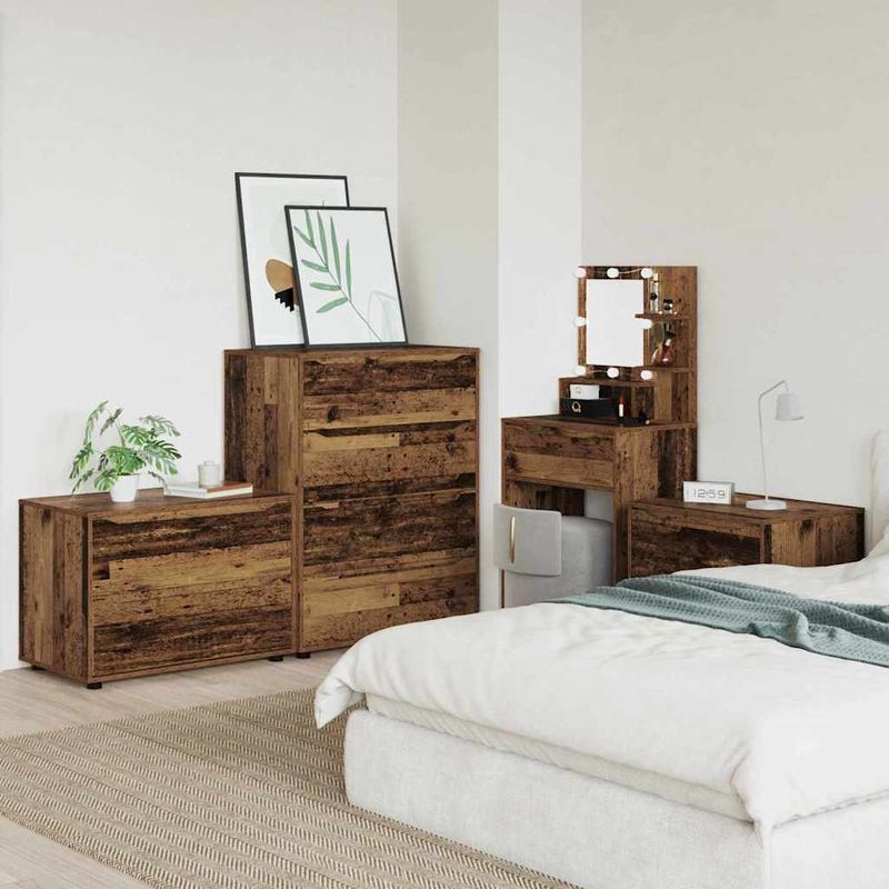 Casa si Gradina - Mobilier - Dulapuri si sifoniere - Dulapuri - Dulap de depozitare Lemn Vechi 80 x 48 x 57 cm Lemn compozit - Infinity.ro