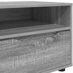 Casa si Gradina - Mobilier - Comode si corpuri - Comode - Cabinet TV cu sertar Gri Sonoma 100 x 48 x 43 cm Lemn compozit - Infinity.ro