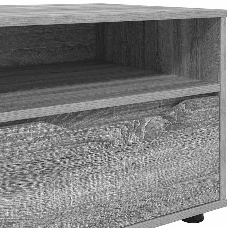 Casa si Gradina - Mobilier - Comode si corpuri - Comode - Cabinet TV cu sertar Gri Sonoma 100 x 48 x 43 cm Lemn compozit - Infinity.ro