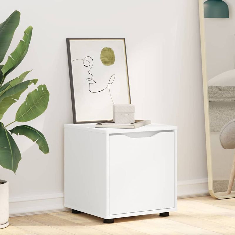 Casa si Gradina - Mobilier - Dulapuri si sifoniere - Dulapuri - Dulap de Baie Alb 40,5 x 40 x 44 cm Lemn compozit - Infinity.ro