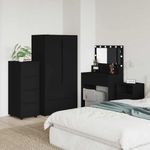 Casa si Gradina - Mobilier - Dulapuri si sifoniere - Dulapuri - Dulap de depozitare Negru 40 x 48 x 105 cm Lemn compozit - Infinity.ro