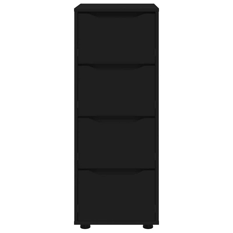 Casa si Gradina - Mobilier - Dulapuri si sifoniere - Dulapuri - Dulap de depozitare Negru 40 x 48 x 105 cm Lemn compozit - Infinity.ro