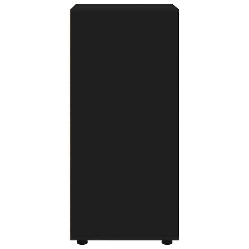 Casa si Gradina - Mobilier - Dulapuri si sifoniere - Dulapuri - Dulap de depozitare Negru 40 x 48 x 105 cm Lemn compozit - Infinity.ro