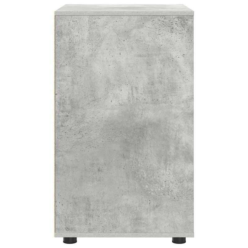 Casa si Gradina - Mobilier - Dulapuri si sifoniere - Dulapuri - Dulap de depozitare Gri din beton 60 x 48 x 81 cm Lemn compozit - Infinity.ro