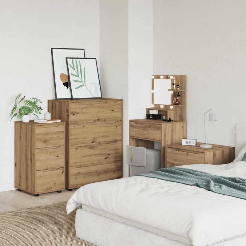 Casa si Gradina - Mobilier - Dulapuri si sifoniere - Dulapuri - Dulap de depozitare Stejar Artizanal 40 x 48 x 81 cm - Infinity.ro