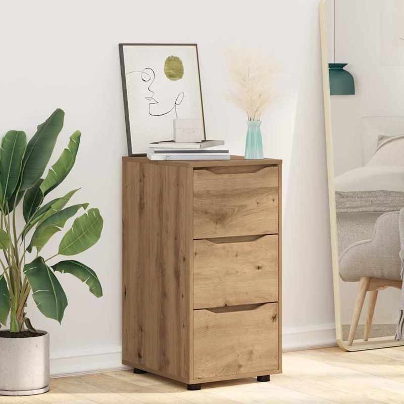 Casa si Gradina - Mobilier - Dulapuri si sifoniere - Dulapuri - Dulap de depozitare Stejar Artizanal 40 x 48 x 81 cm - Infinity.ro