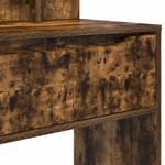 Casa si Gradina - Mobilier - Comode si corpuri - Masute de toaleta - Mese de toaleta pentru dormitor cu sertar Stejar fumuriu - Infinity.ro