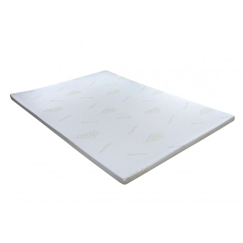 Casa si Gradina - Mobilier - Saltele si somiere - Toppere - Topper saltea Green Future, Aloe Vera 7 zone de confort 90x200 cm, H 5 cm - Infinity.ro