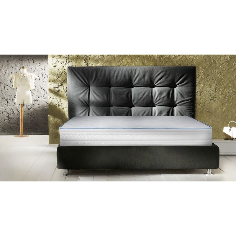 Casa si Gradina - Mobilier - Saltele si somiere - Saltele - Saltea Argentum Therapy, Memory Arctic Gel, 160x200 cm, H 18 cm, Husa cu ioni de argint, Super Ortopedica, Anatomica - Infinity.ro