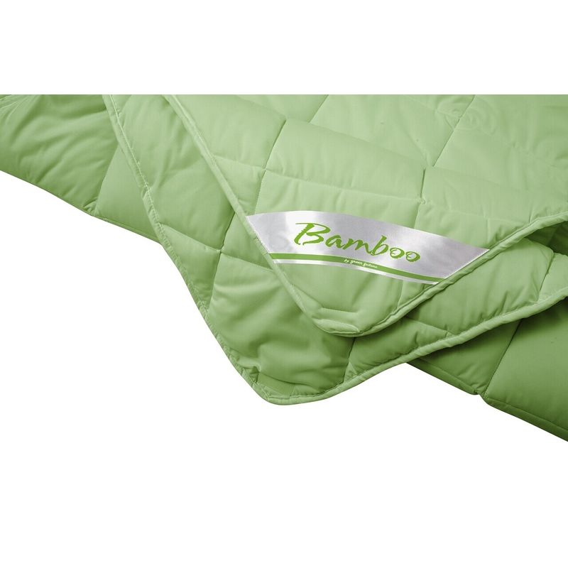 Casa si Gradina - Textile si covoare - Perne si pilote - Pilote - Pilota 4 Anotimpuri, Bamboo Sense, 180x200 cm, 250 g + 150 g, cu fibra de bambus, verde - Infinity.ro