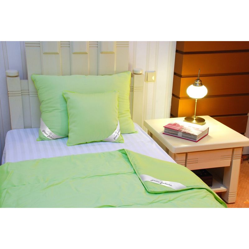 Casa si Gradina - Textile si covoare - Perne si pilote - Pilote - Pilota Nature 220x200 Verde - Bambus 100%, 200g/mp - Infinity.ro