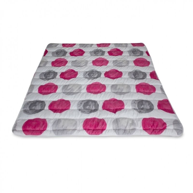 Casa si Gradina - Textile si covoare - Perne si pilote - Pilote - Pilota Alcam Sweet Dots microfibra matlasata, 200x220 cm, 250g/mp - Infinity.ro
