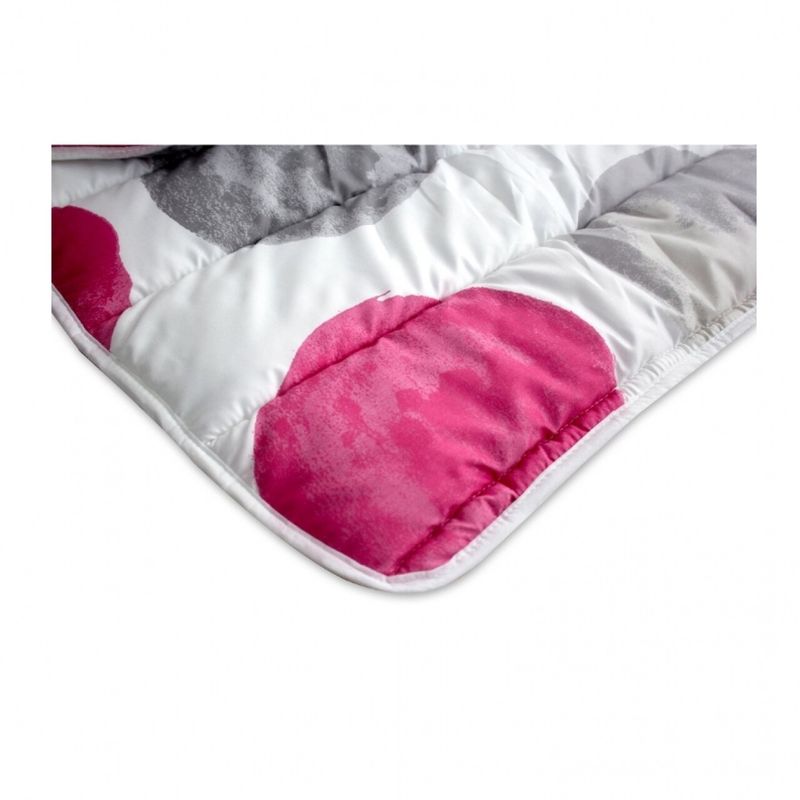 Casa si Gradina - Textile si covoare - Perne si pilote - Pilote - Pilota Alcam Sweet Dots microfibra matlasata, 200x220 cm, 250g/mp - Infinity.ro