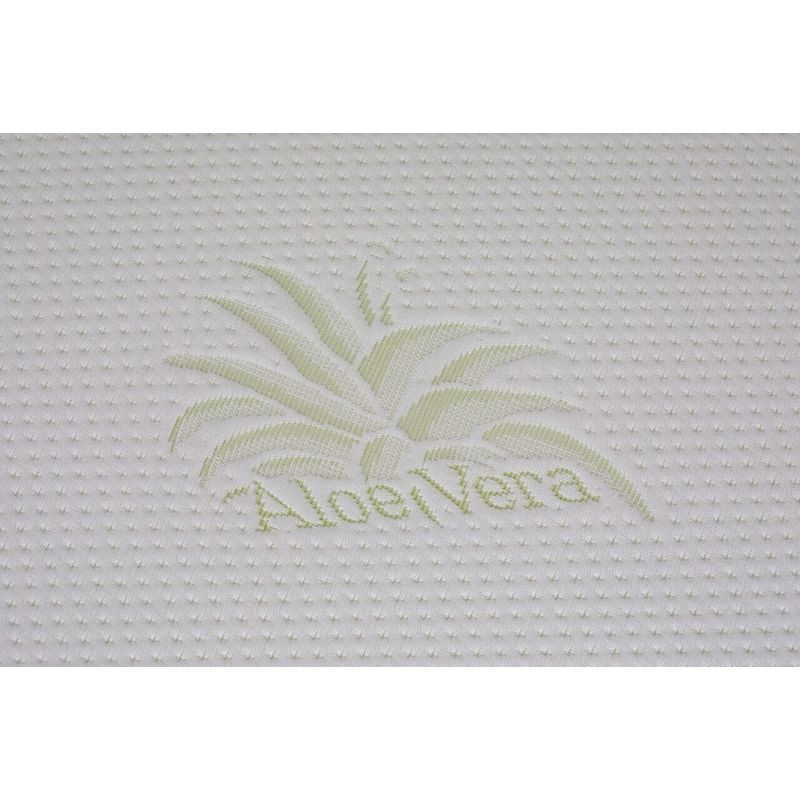 Casa si Gradina - Mobilier - Saltele si somiere - Toppere - Topper saltea Green Future, Aloe Vera 7 zone de confort 140x190 cm, H 5 cm - Infinity.ro