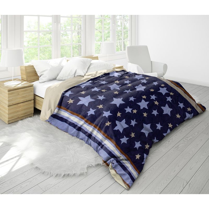 Casa si Gradina - Textile si covoare - Perne si pilote - Pilote - Pilota cocolino, Alcam, Stelle Fleece, 200x220 cm, 250g/mp - Infinity.ro