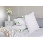 Casa si Gradina - Textile si covoare - Perne si pilote - Perne - Set Alcam, 4 perne 70x70 cm, microfibra matlasata, lavabile, alb - Infinity.ro