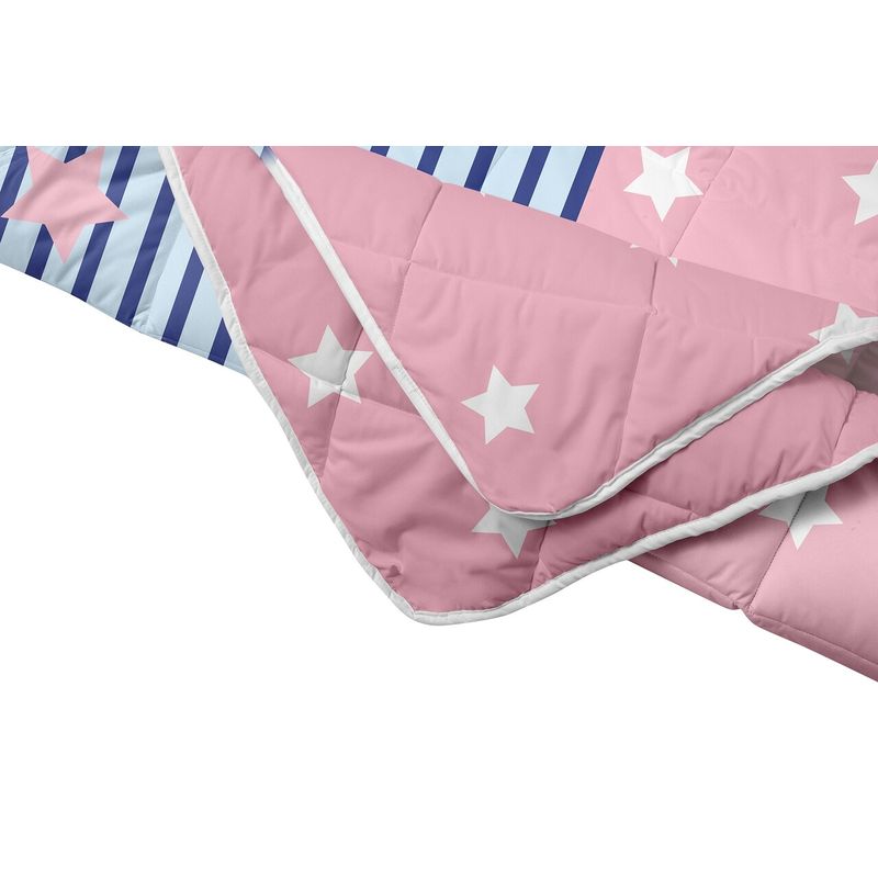 Casa si Gradina - Textile si covoare - Perne si pilote - Pilote - Pilota Alcam, Happy, microfibra matlasata, 200x220 cm, 250 g/mp - Infinity.ro