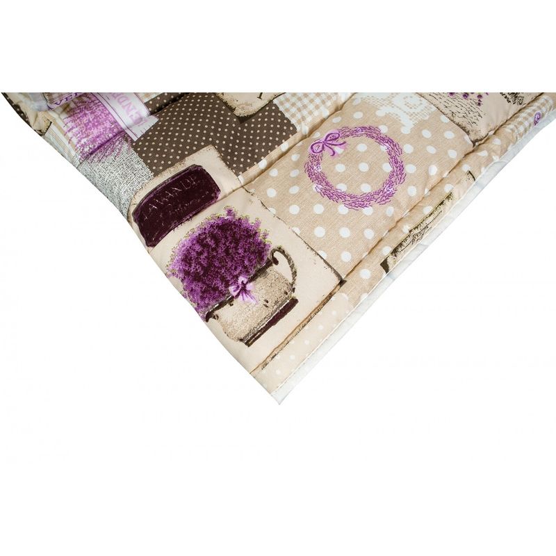 Casa si Gradina - Textile si covoare - Perne si pilote - Pilote - Pilota Alcam Lavanda microfibra matlasata 250g/mp, 180x200 cm - Infinity.ro